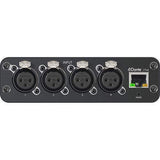 Shure ANI4IN-XLR-TA 4-Channel Dante Mic/Line Audio Network Interface Unit (XLR Inputs) (TAA-Compliant) - Creation Networks