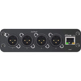 Shure ANI4OUT-XLR-TA 4-Channel Dante Mic/Line Audio Network Interface Unit (XLR Outputs) (TAA-Compliant) - Creation Networks