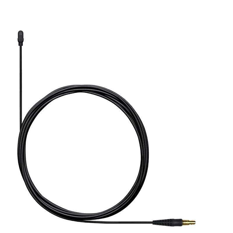 Shure DL4B/O-LM1-A DuraPlex Omnidirectional Lavalier Microphone, Black, LEMO Connector - Creation Networks