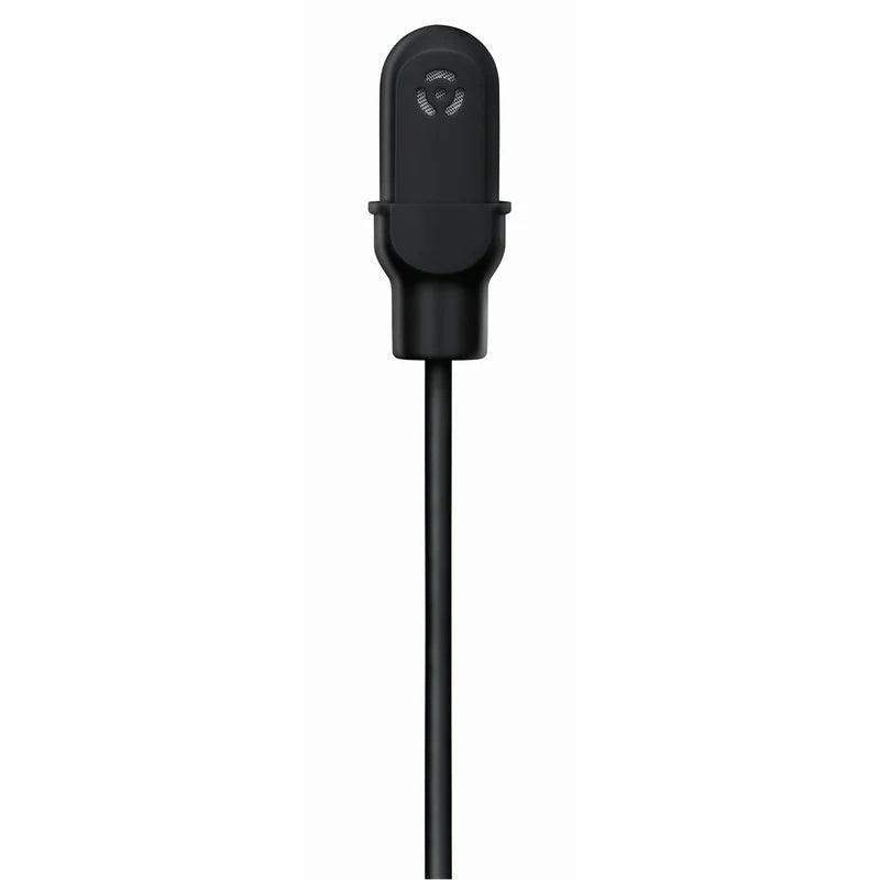 Shure DL4B/O-LM1-A DuraPlex Omnidirectional Lavalier Microphone, Black, LEMO Connector - Creation Networks