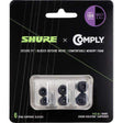 Shure EACYF1-6KIT 100 Series Comply Foam Sleeves for Shure Earphones (S, M, L, 1 Pair Each) - Creation Networks