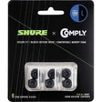 Shure EACYF1-6L 100 Series Comply Foam Sleeves for Shure Earphones (Large, 3 Pair) - Creation Networks