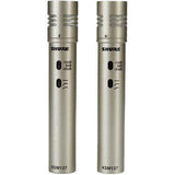 Shure KSM137 STEREO-TA Cardioid Microphone (Stereo Pair) (TAA-Compliant) - Creation Networks