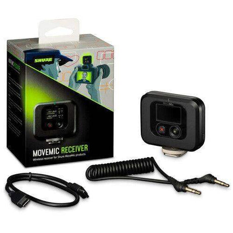 Shure MV-R-Z7 MoveMic Wireless Microphone Receiver for Cameras & Mobile Devices - Creation Networks