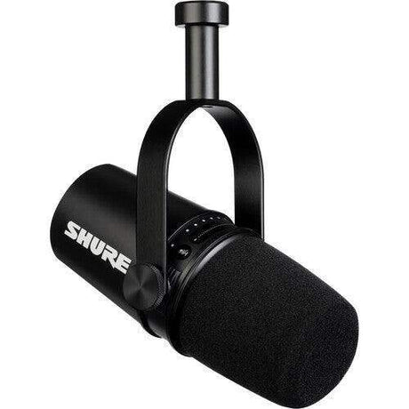 Shure MV7+-K Podcast Microphone (Black) - Creation Networks