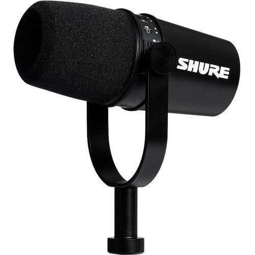 Shure MV7+-K Podcast Microphone (Black) - Creation Networks