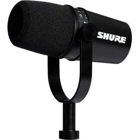 Shure MV7+-K Podcast Microphone (Black) - Creation Networks