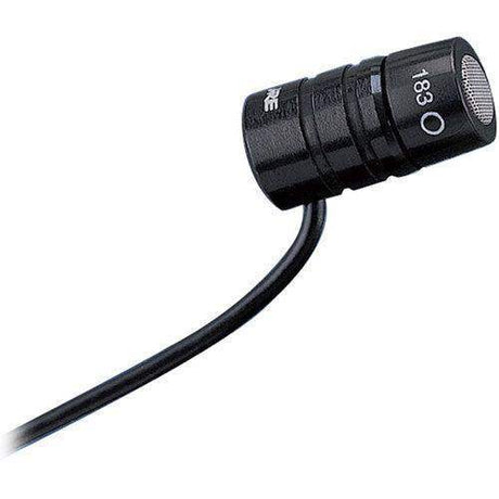 Shure MX183-TA Omni-Directional Lavalier Condenser Microphone (TAA-Compliant) - Creation Networks
