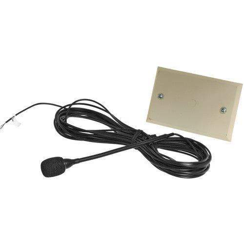 Shure MX202BP/N-TA Overhead Microphone, No Cartridge (Black) (TAA-Compliant) - Creation Networks
