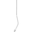 Shure MX202WP-A/N-TA Overhead Microphone, No Cartridge (White) (TAA-Compliant) - Creation Networks
