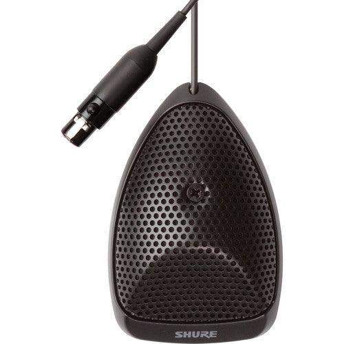 Shure MX391/C-TA Microflex Cardioid Boundary Microphone (Black) (TAA-Compliant) - Creation Networks