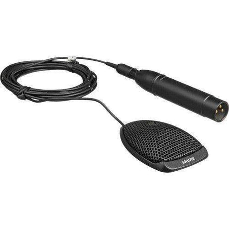 Shure MX391/O-TA Microflex Omnidirectional Boundary Microphone (Black) (TAA-Compliant) - Creation Networks