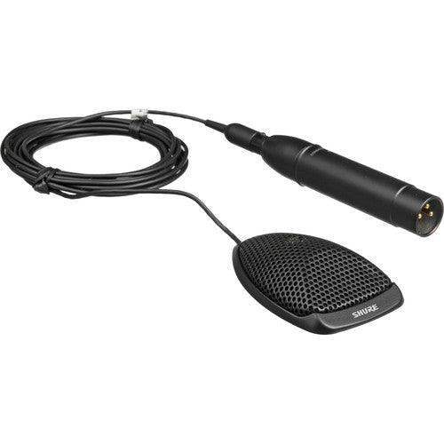 Shure MX391/O-TA Microflex Omnidirectional Boundary Microphone (Black) (TAA-Compliant) - Creation Networks