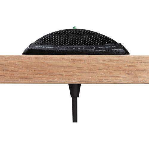 Shure MX392BE/C-TA Microflex Boundary Microphone with Bottom Exit (TAA-Compliant) - Creation Networks
