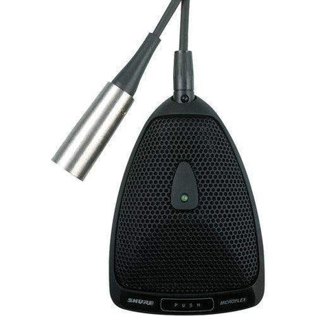 Shure MX393/O-TA Microflex Omnidirectional Boundary Microphone for Installs (XLR Connector) (TAA-Compliant) - Creation Networks