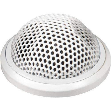 Shure MX395W/C-TA Microflex Low-Profile Cardioid Boundary Microphone for Installs (White) (TAA-Compliant) - Creation Networks