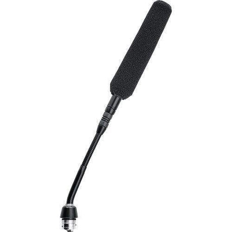 Shure MX405/MS-TA 5" Gooseneck Microphone with Mini-Shotgun Condenser Cartridge (Bicolor Status Indicator, Surface-Mount Preamp) (TAA-Compliant) - Creation Networks