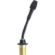 Shure MX405/N-TA 5" Gooseneck Mic with Surface Mount Preamplifier (No Capsule) (TAA-Compliant) - Creation Networks