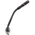 Shure MX405RLP/S-TA 5" Shock-Mounted Gooseneck Mic with Supercardioid Capsule, No Preamp, and Red LED Ring on Top (Black) (TAA-Compliant) - Creation Networks