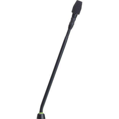 Shure MX410LP/C-TA 10" Gooseneck Mic with Cardioid Capsule, No Preamp, and 2-Color LED Ring on Bottom (Black) (TAA-Compliant) - Creation Networks