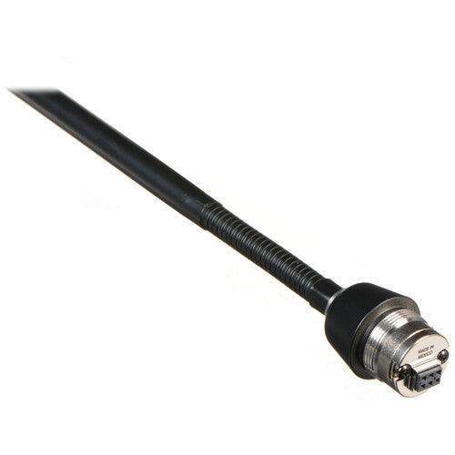 Shure MX410R/C-TA 10" Gooseneck Mic with Cardioid Capsule, and Red LED Ring on Top (Black) (TAA-Compliant) - Creation Networks