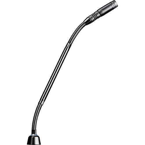 Shure MX410RLPDF/N-TA 10" Dualflex Modular Gooseneck Microphone with Top Light Ring (Black, No Preamp, No Cartridge) (TAA-Compliant) - Creation Networks