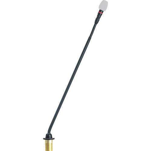 Shure MX415R/C-TA 15" Microflex Gooseneck Microphone with Top Light Ring and Preamp (Cardioid Capsule) (TAA-Compliant) - Creation Networks