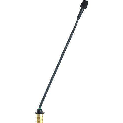 Shure MX415/S-TA 15" Microflex Supercardioid Gooseneck Microphone with Bottom LED and Preamp (TAA-Compliant) - Creation Networks