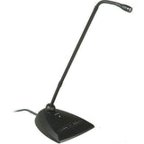 Shure MX418D/C-TA Desktop-Mounted 18" Cardioid Gooseneck Microphone with Preamp (TAA-Compliant) - Creation Networks