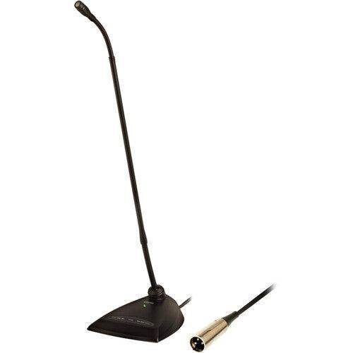Shure MX418D/S-TA 18" Desk-Top Mounted Supercardioid Gooseneck Microphone (Desk Top) (TAA-Compliant) - Creation Networks