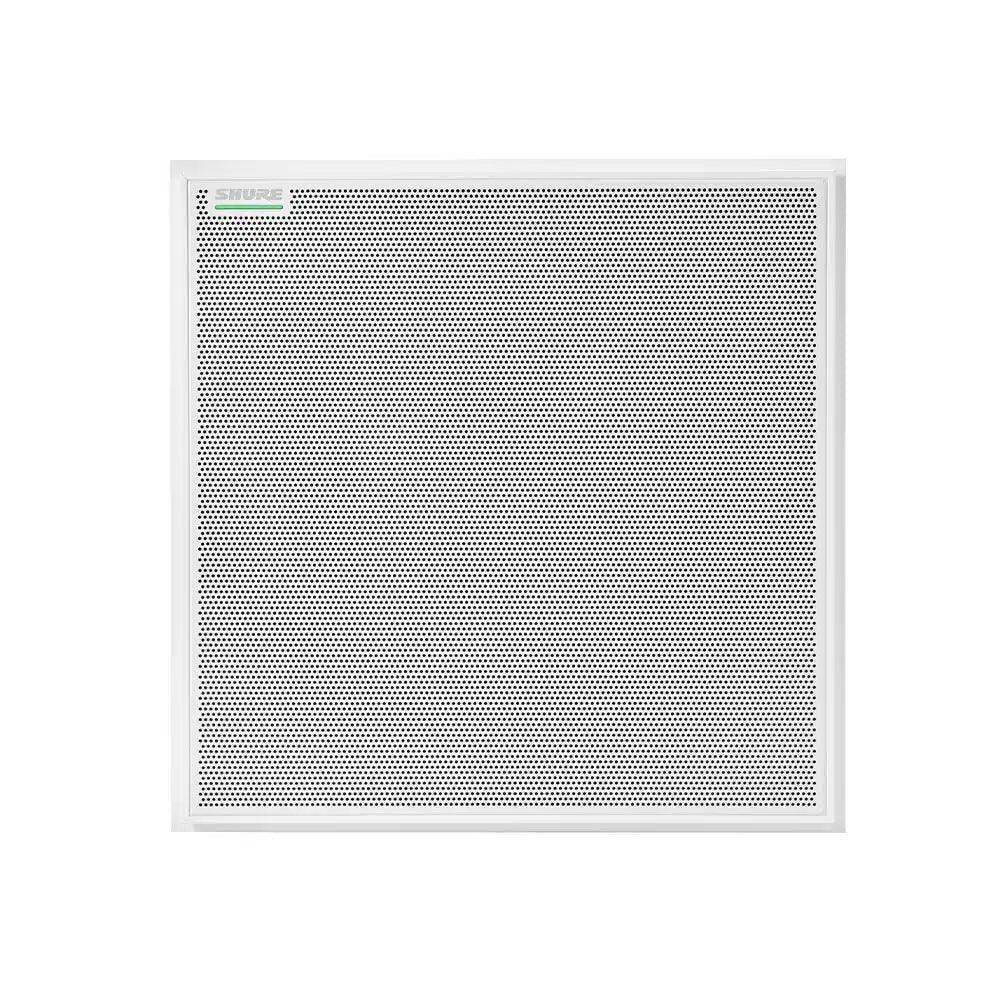 Shure MXA902W-S Integrated Conferencing Ceiling Array (White, Square) - Creation Networks