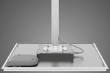 Shure MXA902W-S Integrated Conferencing Ceiling Array (White, Square) - Creation Networks