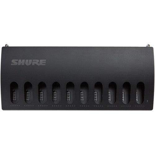 Shure MXCWNCS-US 10-Bay Networked Charging Station for SB930 Batteries (US) - Creation Networks