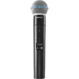 Shure MXW neXt 2 MXW2X/BETA58=-Z10 Wireless Handheld Microphone Transmitter with Beta 58A Capsule (1.9 GHz) - Creation Networks