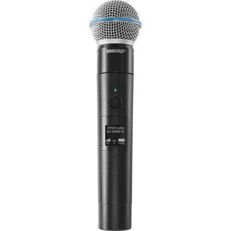Shure MXW neXt 2 MXW2X/BETA58=-Z10 Wireless Handheld Microphone Transmitter with Beta 58A Capsule (1.9 GHz) - Creation Networks