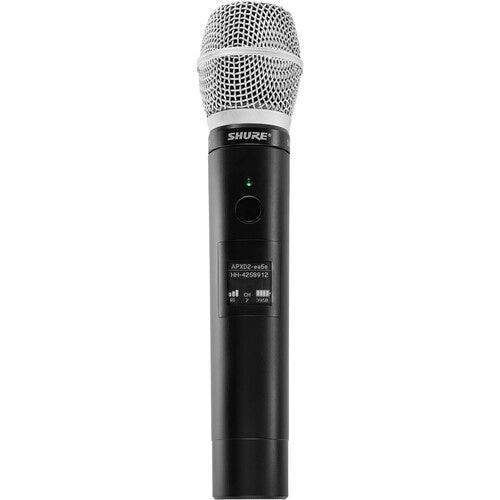 Shure MXW neXt 2 MXW2X/SM86=-Z10 Wireless Handheld Microphone Transmitter with SM86 Capsule (1.9 GHz) - Creation Networks