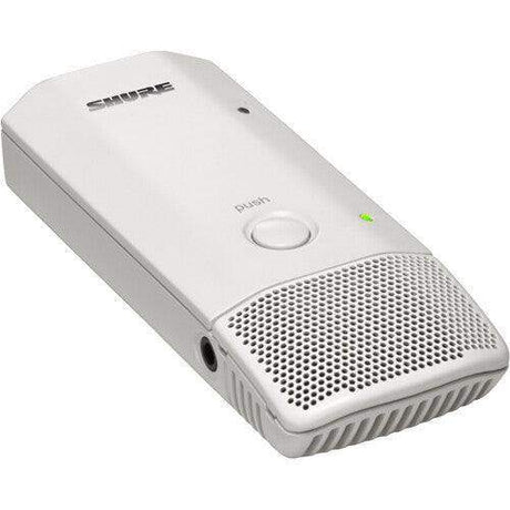 Shure MXW6WTA/C=-Z10 Cardioid Boundary Transmitter (White) (TAA-Compliant) - Creation Networks