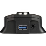 Shure MXW8WTA=-Z10 Gooseneck Base Transmitter (White) (TAA-Compliant) - Creation Networks