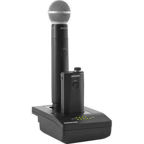 Shure MXWNCS2-TA Networked 2-Port Charging Station (TAA-Compliant) - Creation Networks