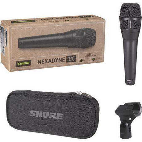 Shure NXN8/C Cardioid Revonic Handheld Vocal Microphone (Black) - Creation Networks