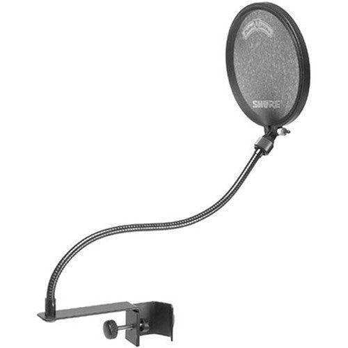 Shure PS-6-TA Popper Stopper Pop Filter, 6"/4-Layer Screen, Gooseneck and Clamp (TAA-Compliant) Microphones Shure