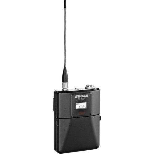 Shure QLXD1TA=-G50 Digital Wireless Bodypack Transmitter (G50: 470 to 534 MHz) (TAA-Compliant) - Creation Networks