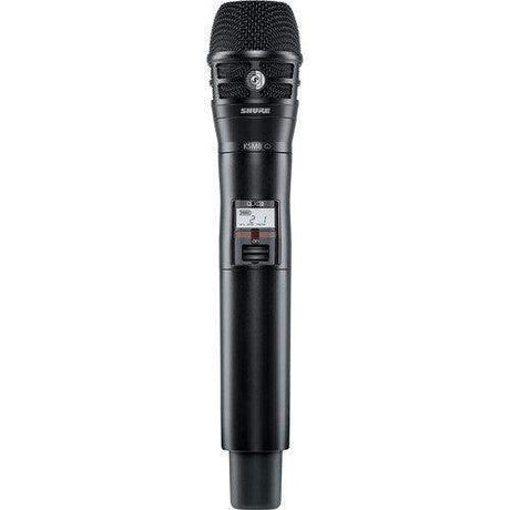 Shure QLXD2TA/K8B=-G50 Digital Handheld Wireless Microphone Transmitter with KSM8 Capsule (G50: 470 to 534 MHz) (TAA-Compliant) - Creation Networks