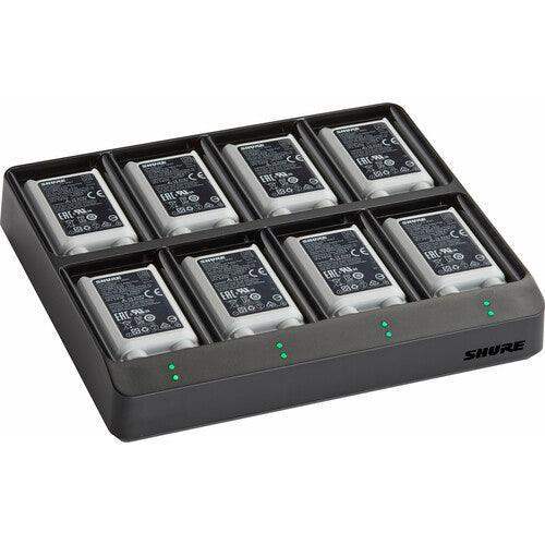 Shure SBC80-903-US 8-Bay Battery Charger with Power Supply - Creation Networks