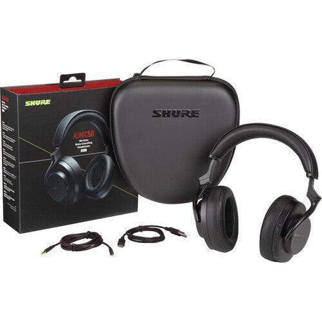 Shure SBH50G2-BK AONIC 50 Gen 2 Wireless Over-Ear ANC Headphones (Black) - Creation Networks
