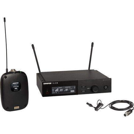 Shure SLXD14/UL4B Digital Wireless UniPlex Cardioid Lavalier Microphone System - Creation Networks