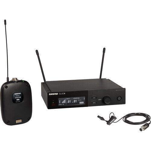 Shure SLXD14/UL4B Digital Wireless UniPlex Cardioid Lavalier Microphone System - Creation Networks