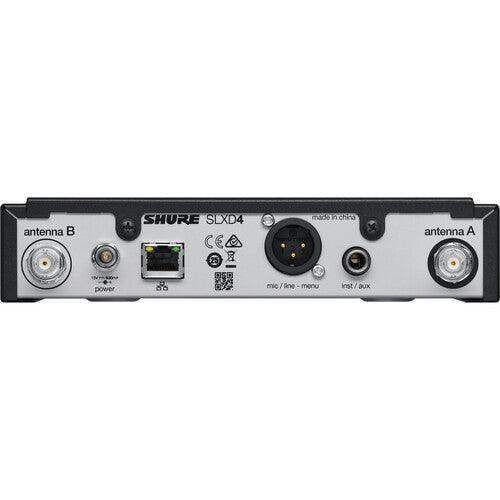 Shure SLXD14/UL4B Digital Wireless UniPlex Cardioid Lavalier Microphone System - Creation Networks