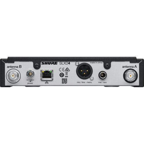Shure SLXD14/UL4B Digital Wireless UniPlex Cardioid Lavalier Microphone System - Creation Networks