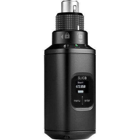 Shure SLXD3 Digital Plug-On XLR Transmitter - Creation Networks